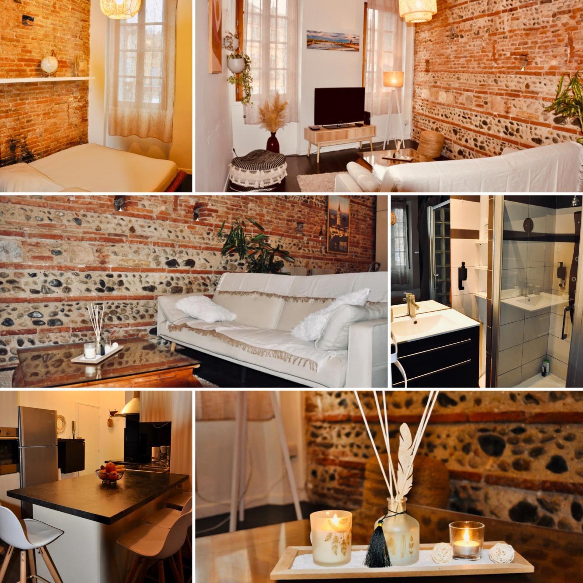 Le Charme D'Arnaud Hypercentre Wifi Accueil Gratuit H24 Apartment Toulouse Bagian luar foto